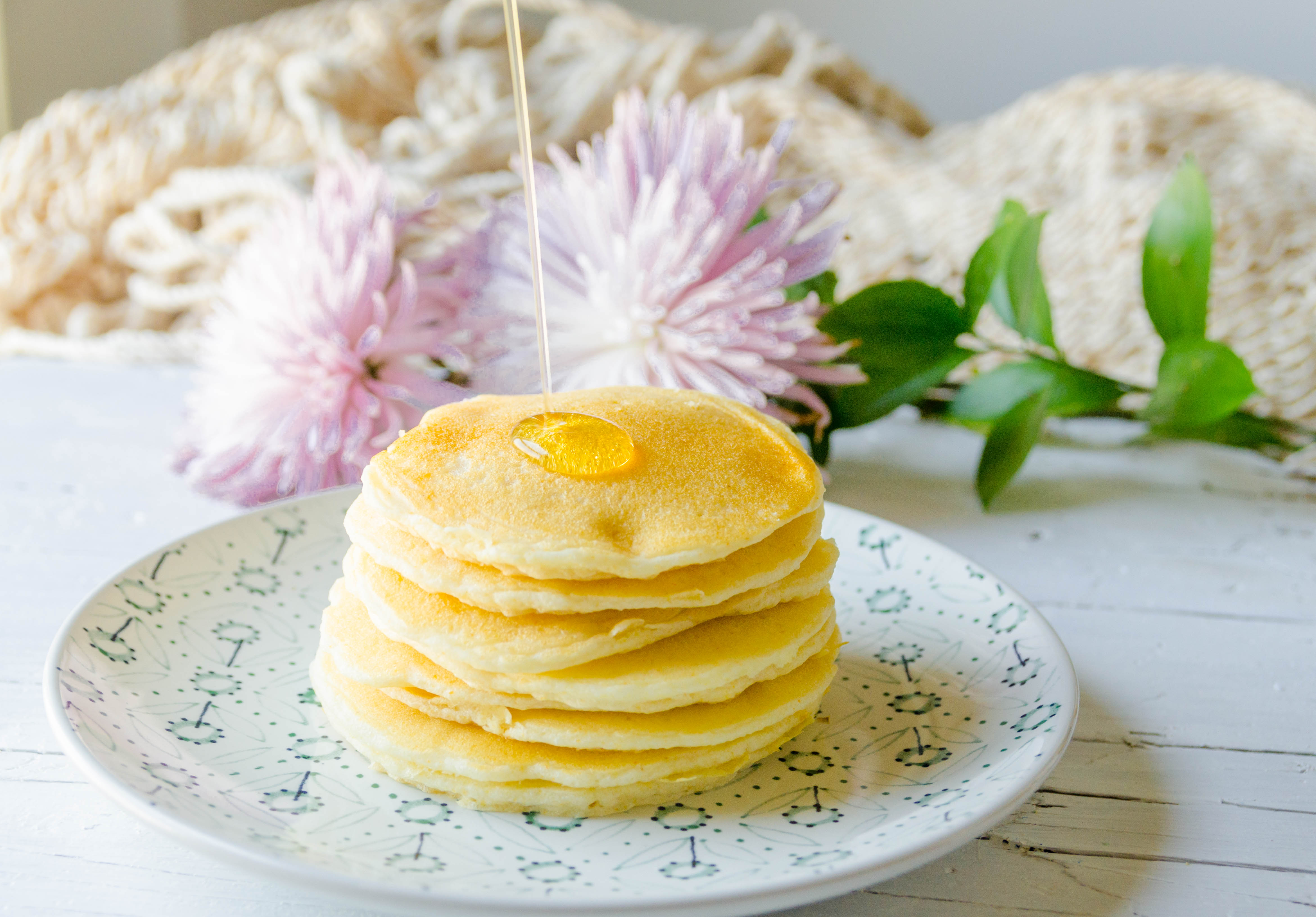 Pancakes Sin Gluten, Sin Huevo, Sin Lácteos